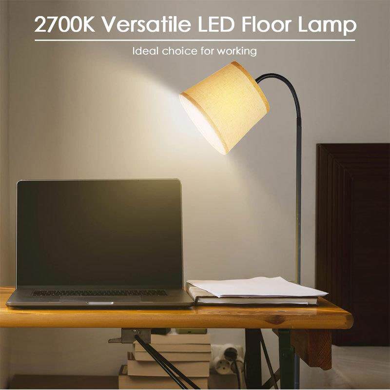 北欧简约落地灯客厅卧室书房灯具 110v可调节方向亚马逊出口货源