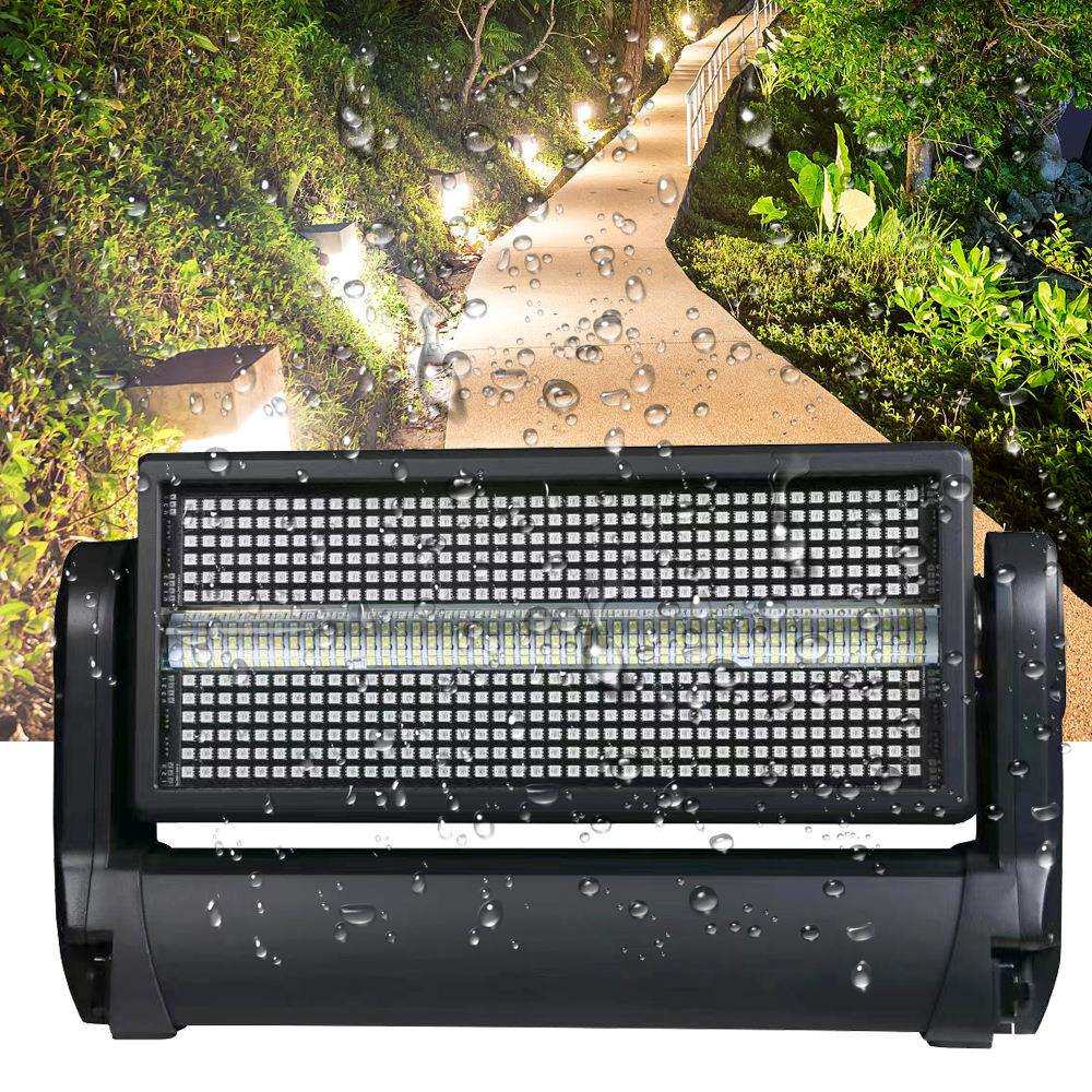 户外防水摇头频闪灯led moving head strobe 酒吧染色爆闪舞台灯