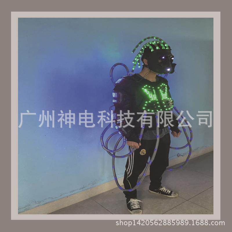 专业研发舞台发光服装 Party荧光服装 LED夜店服装 外销表演设备