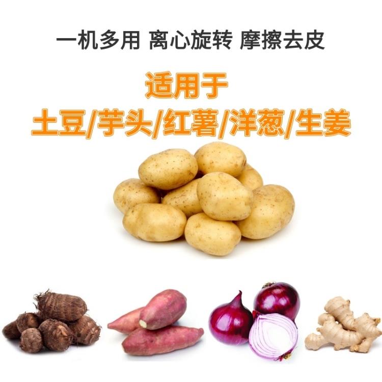 土豆去皮机商用姜小型刮洗打皮红薯削皮机全自动芋头清洗脱皮神器