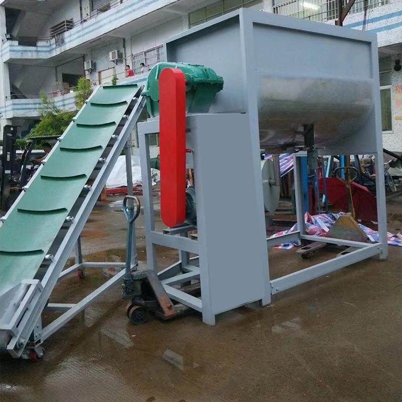 金华粉料搅拌机不锈钢材质卧式搅拌机厂家自销材质自选卧式搅拌机