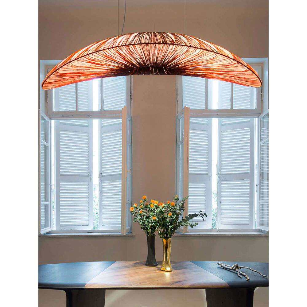 新中式创意帆船布艺灯具日式艺术餐厅吧台茶室禅意前台装饰吊灯