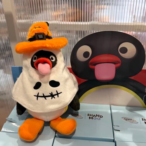 山莫pingu企鹅幽灵娃衣挂件