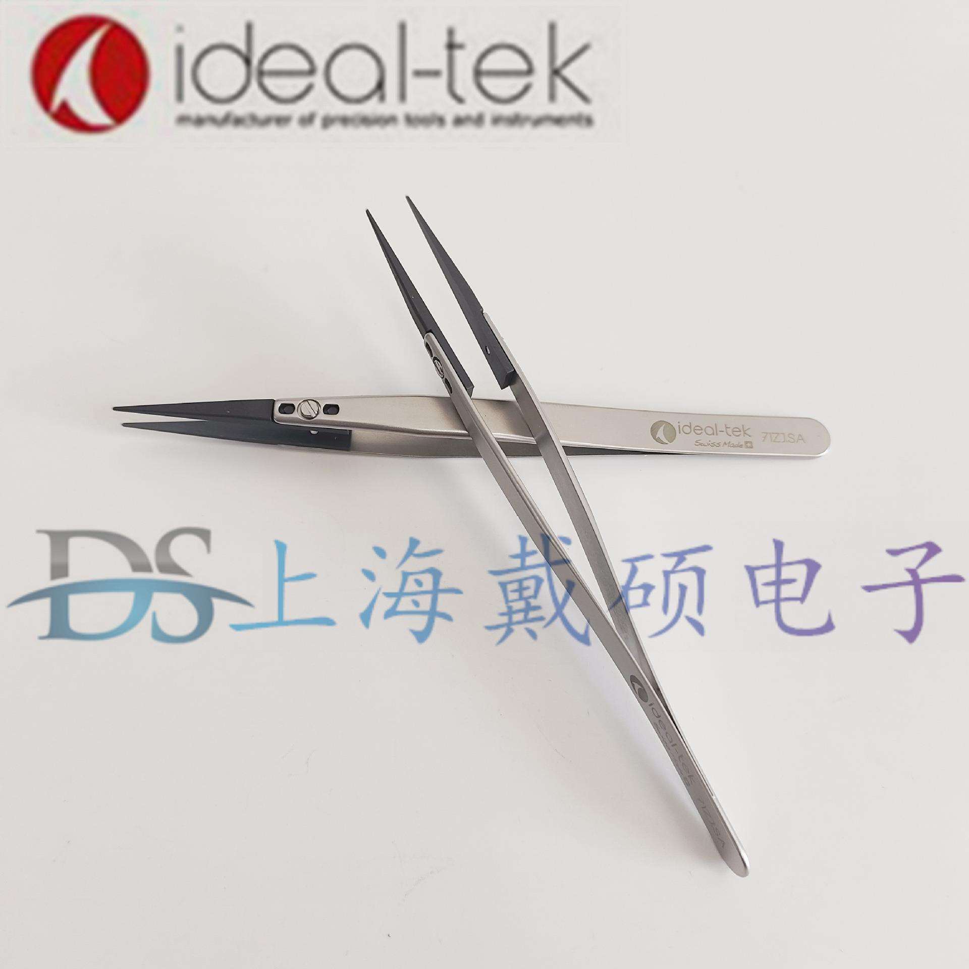 瑞士 ideal-tek 71ZJ.SA 陶瓷头镊⼦