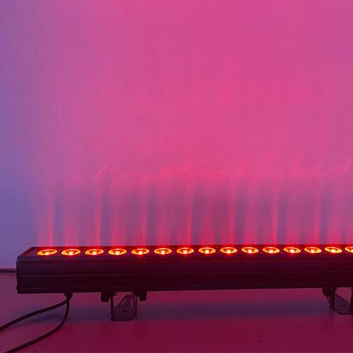 18颗10W不防水全彩4合一RGBW LED6合一RGBWA+UV点控洗墙灯现货