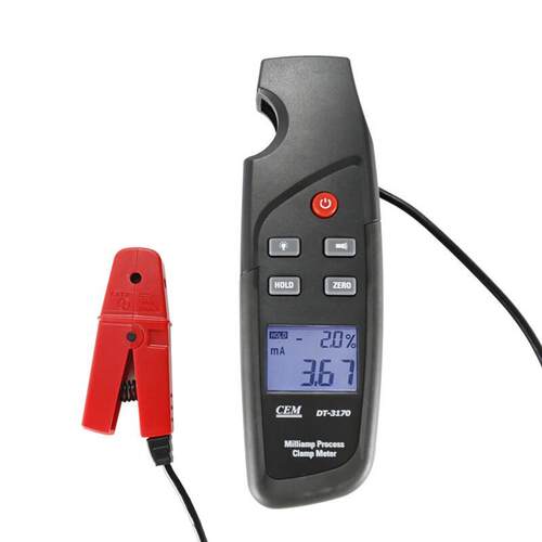 华盛昌（CEM）DT-3170 数字钳形表 高精度毫安级真有效值电流表