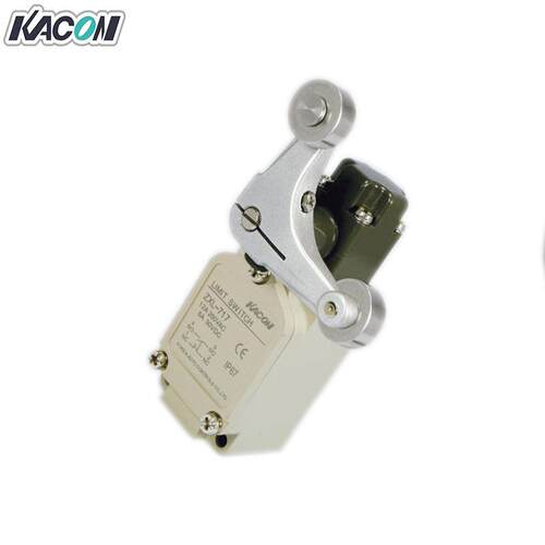 现货Kacon/凯昆ZXL-717行程金属滚轮防水 防尘 限位开关 微动