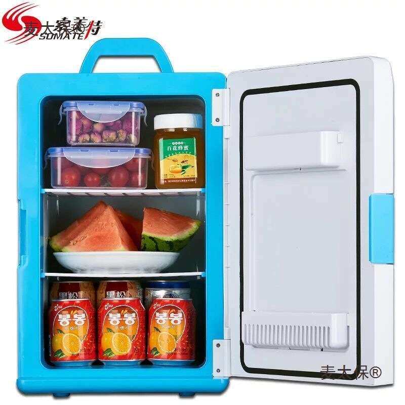 小冰箱迷你单门家用宿舍冰箱冷藏制冷车载小型冰箱学生电子麦太保