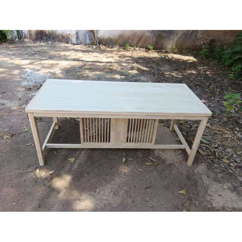 白坯茶桌椅子组合一体简约中式仿古实木茶桌茶具套装桌子泡茶台