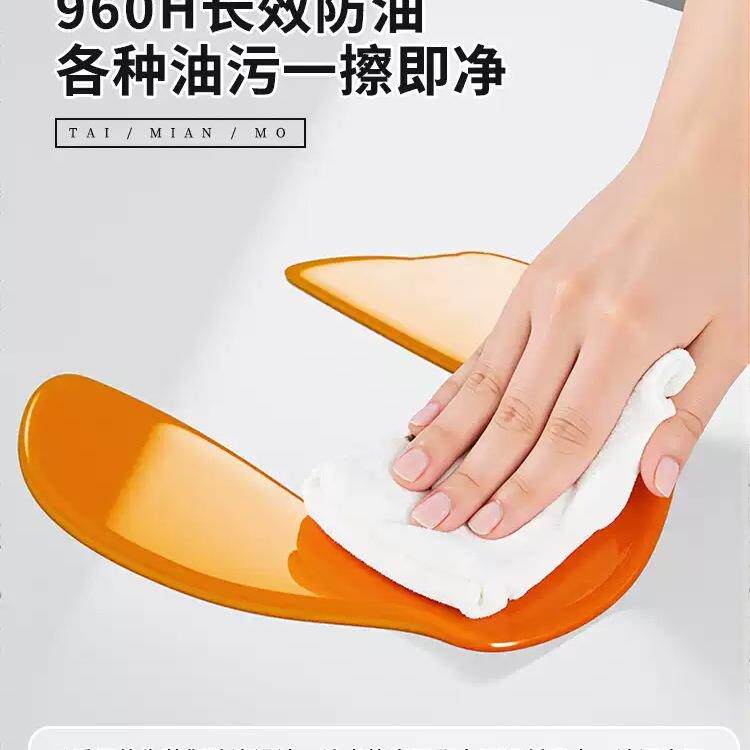 厨房台面保护膜灶台防油防火耐高温贴纸石英石大理石自粘防水贴膜