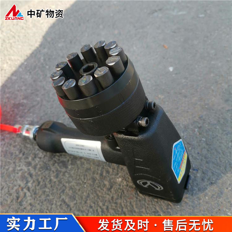 中矿原厂手持便携式气动砸号机数字钢印金属打标机气动打码机