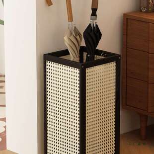 雨伞架家用门口收纳架落地式雨伞桶置物架玄关入户伞架置物架子