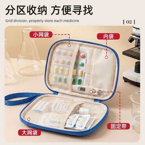 卡通萌趣旅行急救包｜户外随身小