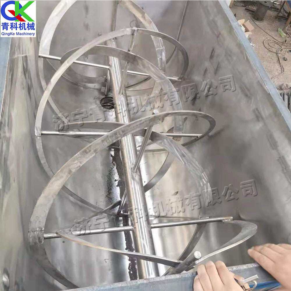 螺带式干粉搅拌设备 建筑工程水泥混凝土搅拌机 内螺旋带搅拌设备