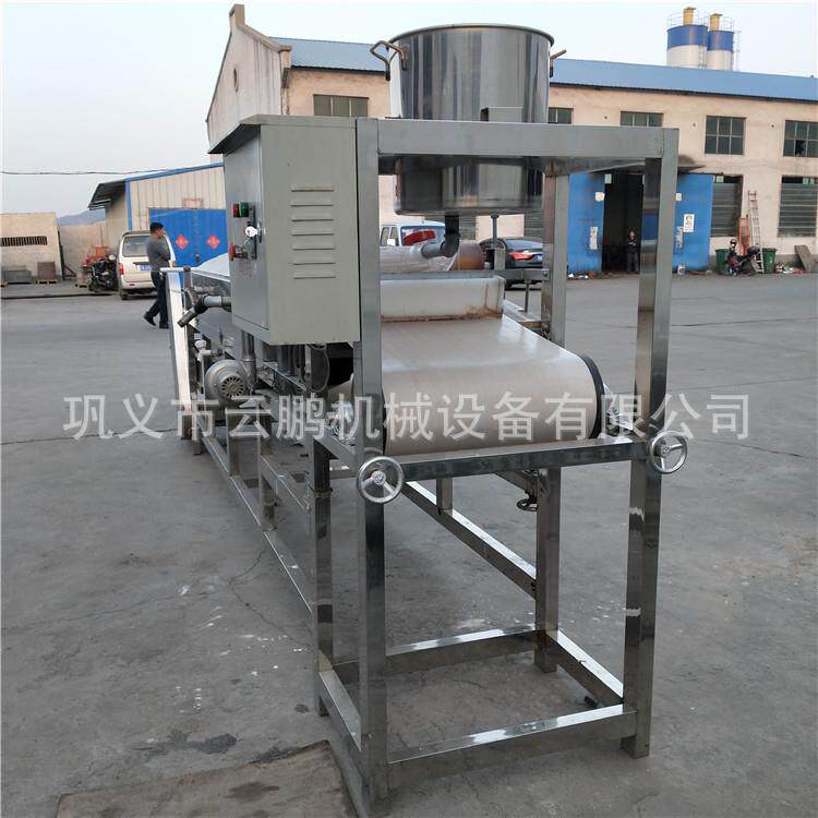 全自动凉皮机 小型家用自熟仿手工擀面皮机 大型电动河粉机多少钱