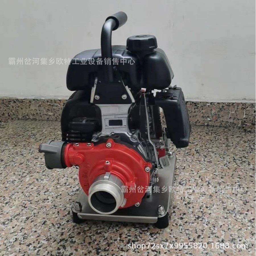 便携式DY-P150灭火水泵四冲程单缸风冷汽油机高压接力三级离心泵
