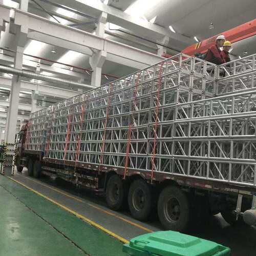 truss桁架铝合金桁架灯光架 钢铁雷亚架活动舞台方管铝合金桁架