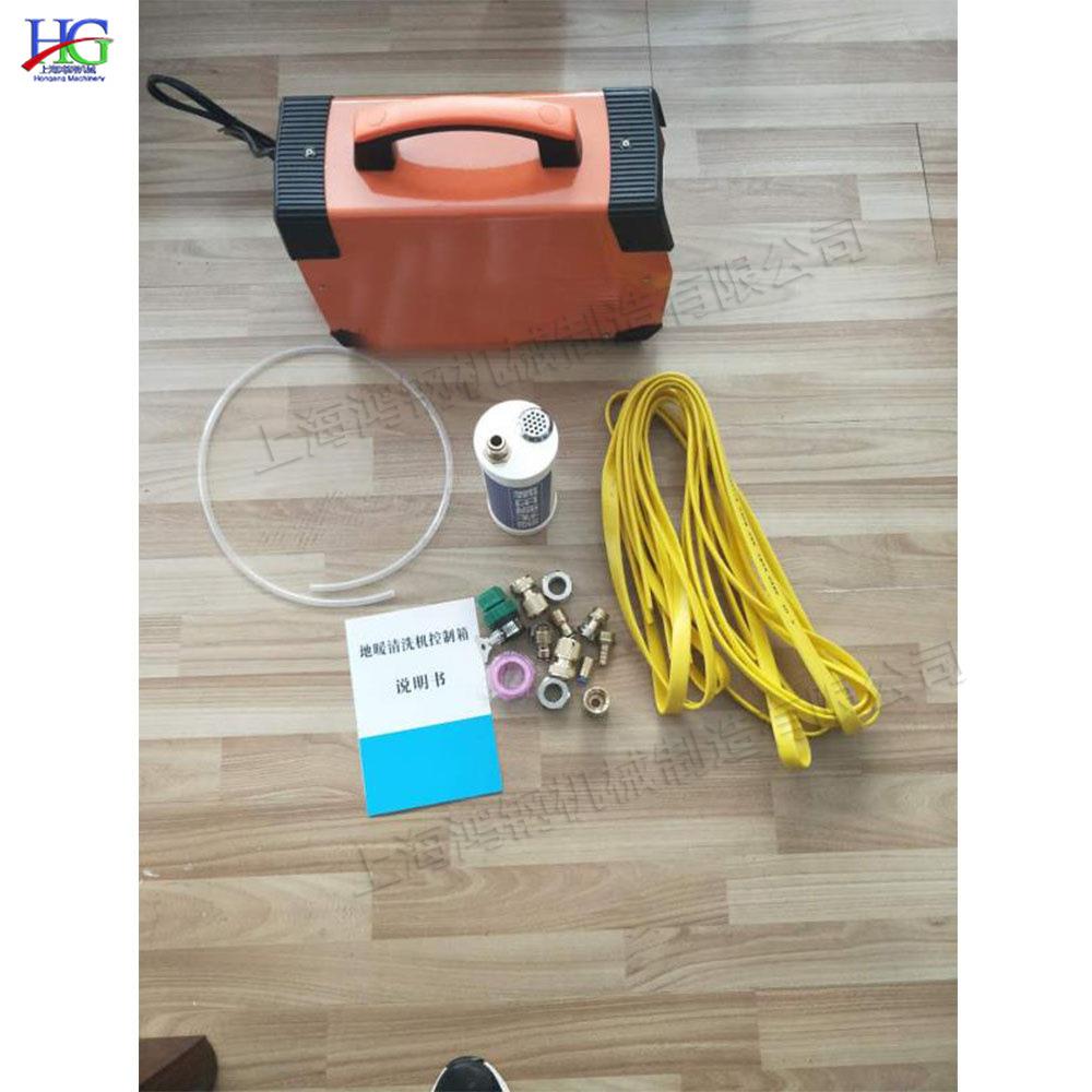 便携式地热管冲洗机 小型地暖管清洗设备 建筑工程管道污垢清理机