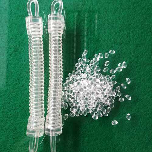 TPU高透明原料 昆仲/B785A挤出注塑级耐高温TPU 弹簧绳专用料