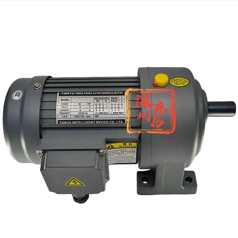 东洋电机TUNYO减速马达GL22-200-50S3 200W 1/4HP 380V卧式安装
