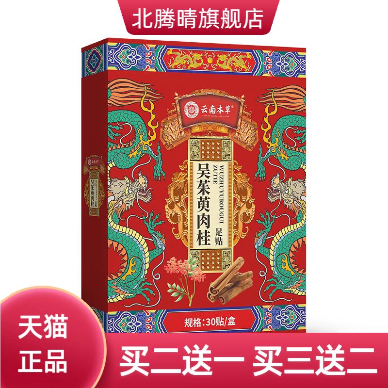 吴茱萸肉桂足贴艾草温灸足底