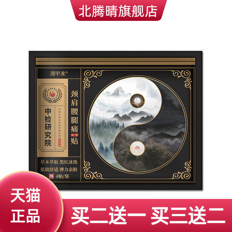嵩山透甲龙颈肩腰腿不适保健贴(
