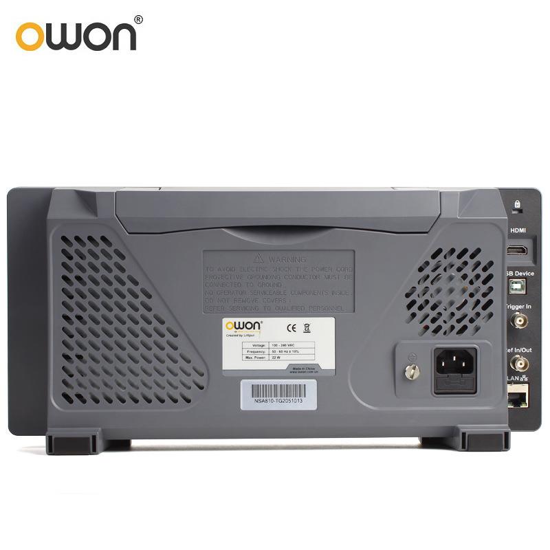 漳州owon利利普数字频率分析仪NSA805 810TG 815TG高清液晶屏显示