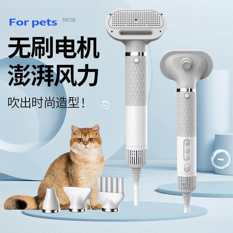 宠物吹风机无刷电机狗狗吹风拉毛大型犬多功能手持宠物吹水机