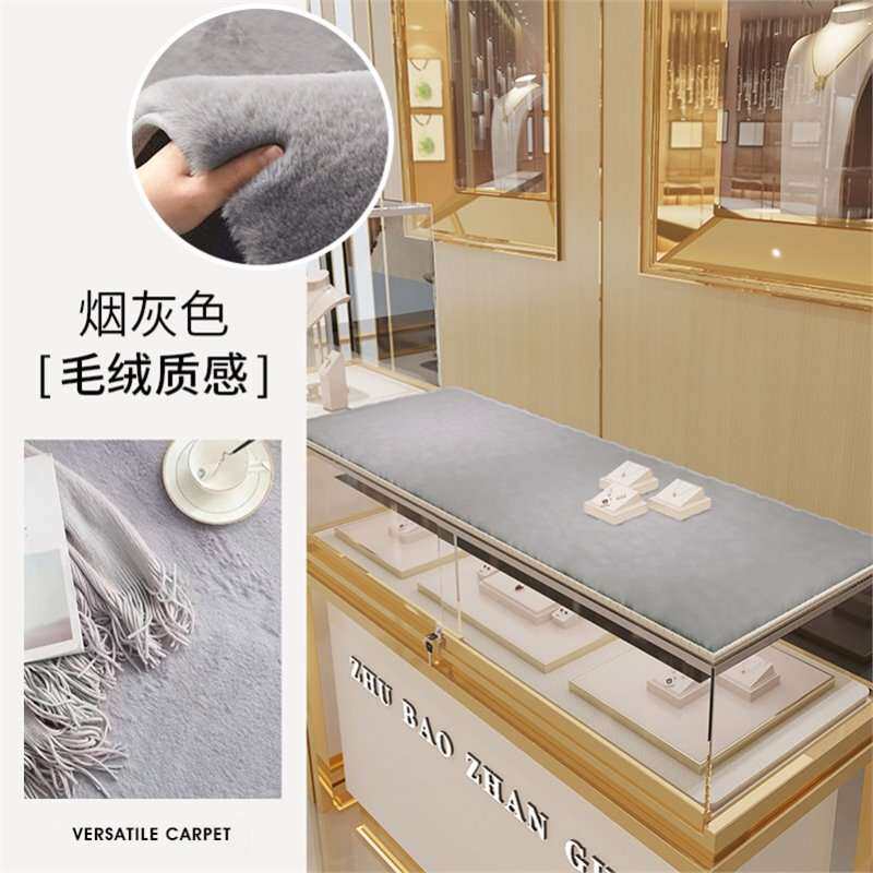 冰藤垫仿羊毛垫地垫橱窗茶几间床前垫可地垫家用桌面学生蛇年