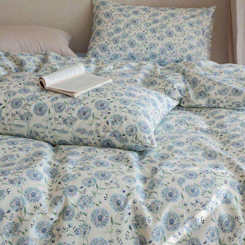 韩式小碎花全棉床上四件套春夏学生宿舍人床被套女生被罩床品