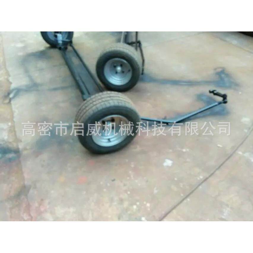 3吨拉杆转向车桥 拖车配件 平板拖车配件 拉杆转向车轴图片