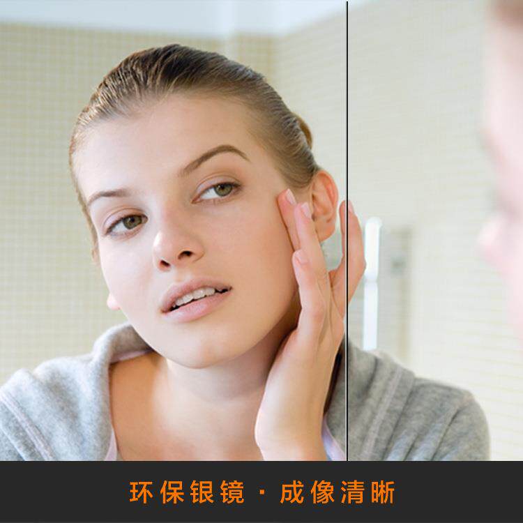 不锈钢小户型带灯镜柜简约带纸巾口储物柜浴室镜箱卫生间柜收纳