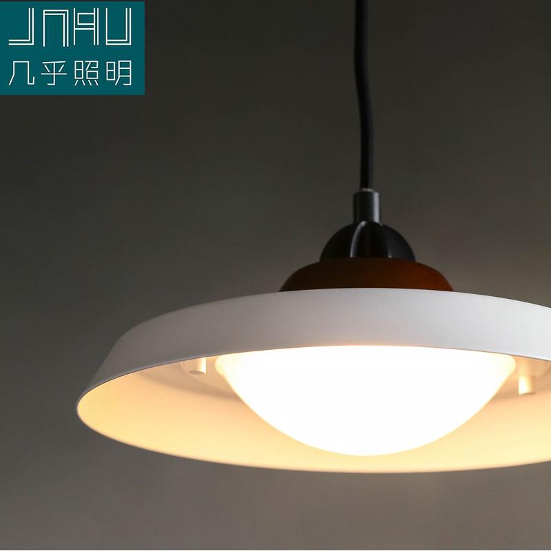 新中式设计师中古复古工业风吊灯铁艺玻璃吊灯餐桌餐厅饭店灯具