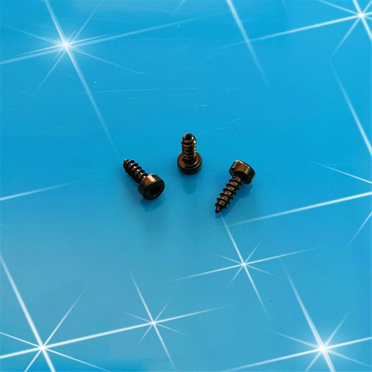 CA2*6内六角自攻加硬黑色 电子仪表类螺丝 正宗广东货源