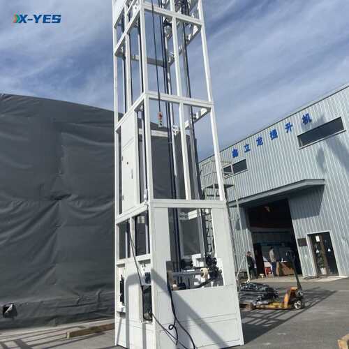 垂直z型连续式提升机工厂车间托盘输送往复式升降机叉臂式提升机