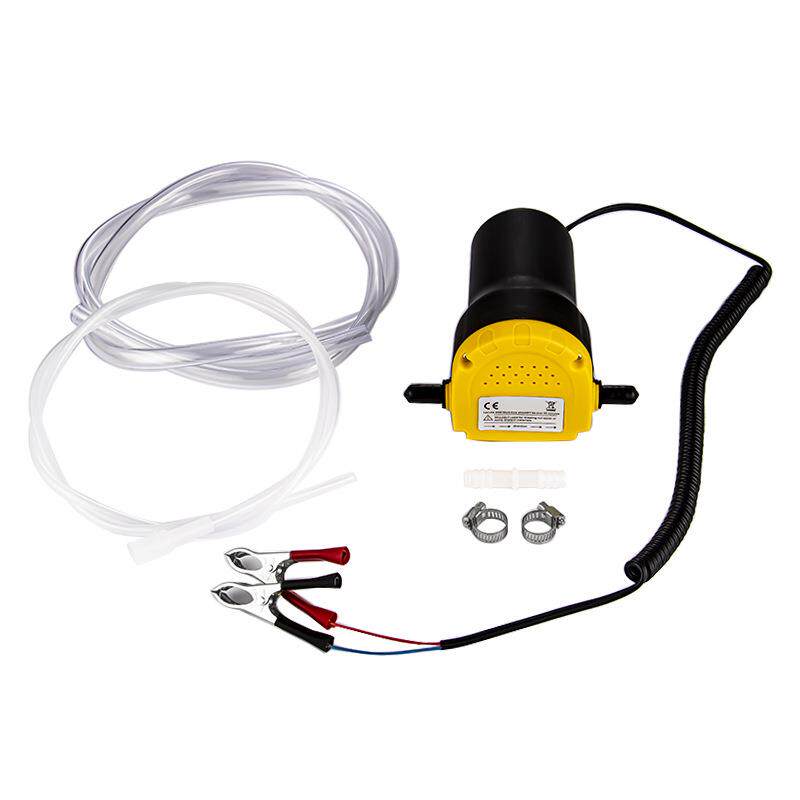 厂家直销12V/24V电动自吸泵更换机油润滑齿轮油泵电动微型抽油器