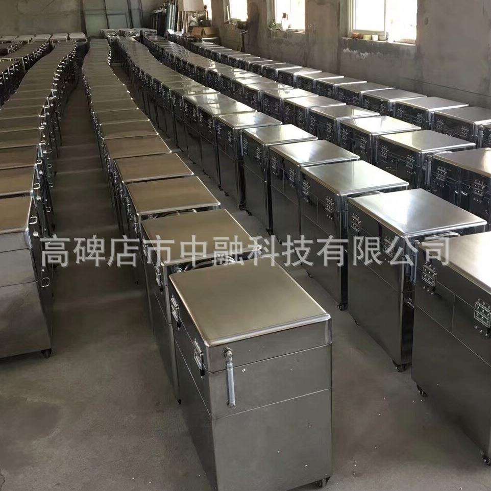 银行专用不锈钢运钞车 柜员款车 银行柜员用装钱箱 运钞车 推款车