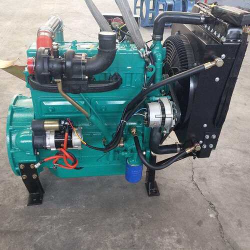潍坊ZH4105ZD柴油发动机配40/50KW发电机组60/70/80马力柴油机