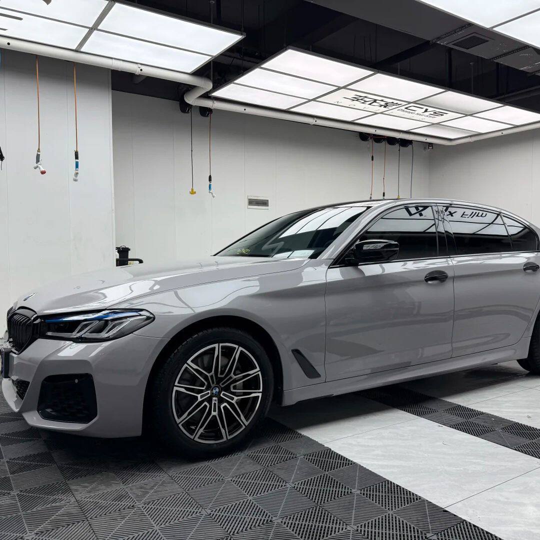 PET水晶纳多灰浅色汽车改色膜全车身电动车改装摩托车身贴膜补膜