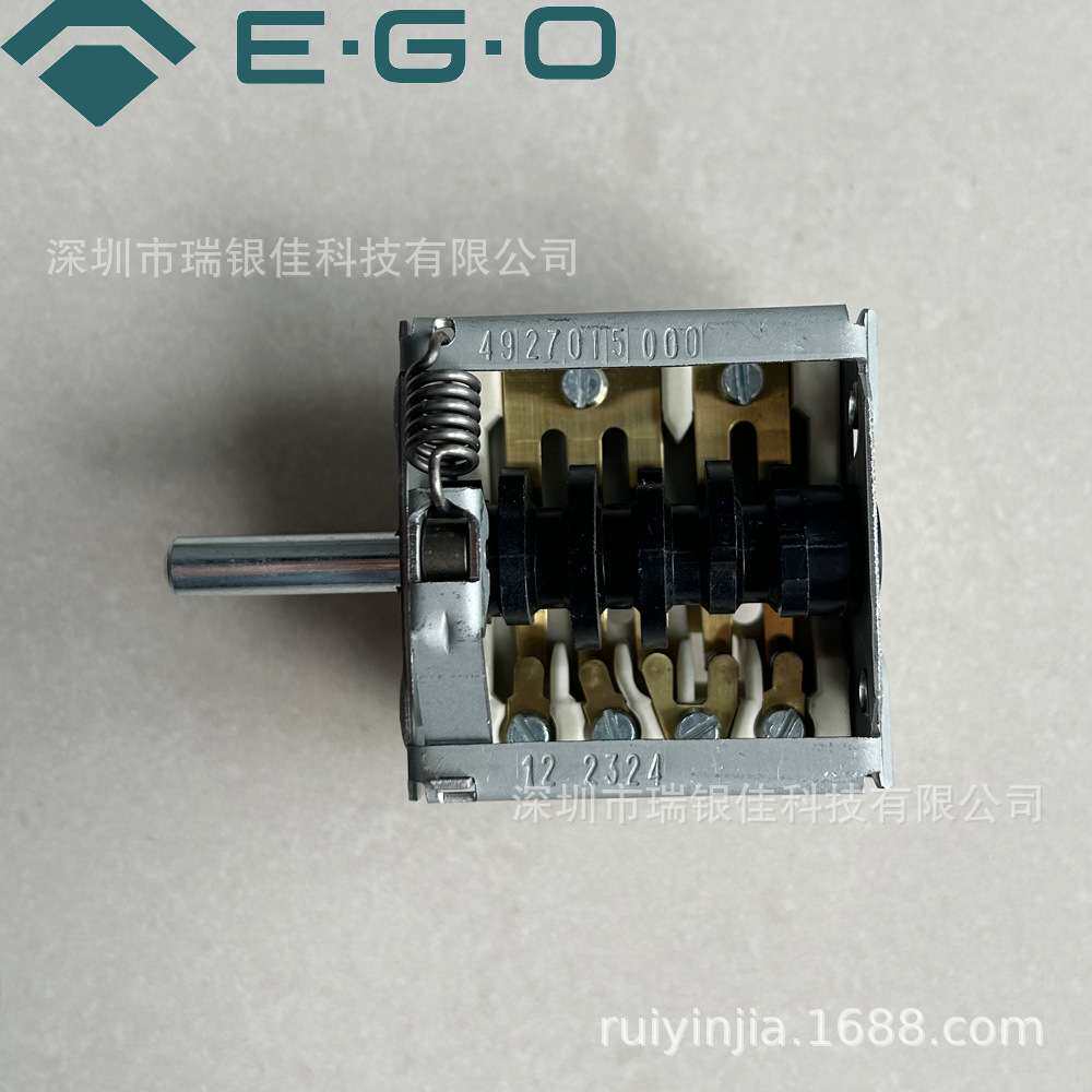 德国EGO六档电炉开关 平头港式奶茶炉电灶 6档开关 49.27015.000
