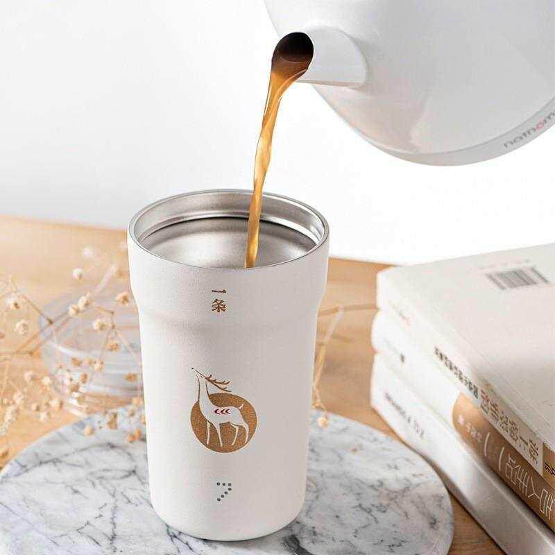 城市随行杯保温保冷夏日随手杯咖啡杯密封防漏不锈钢冷萃杯