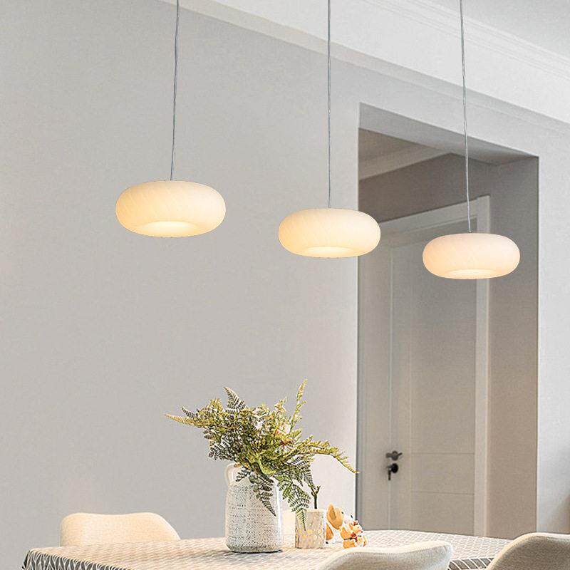 餐厅吊灯led创意饭厅简约现吧台灯餐桌三头小床头灯具家用