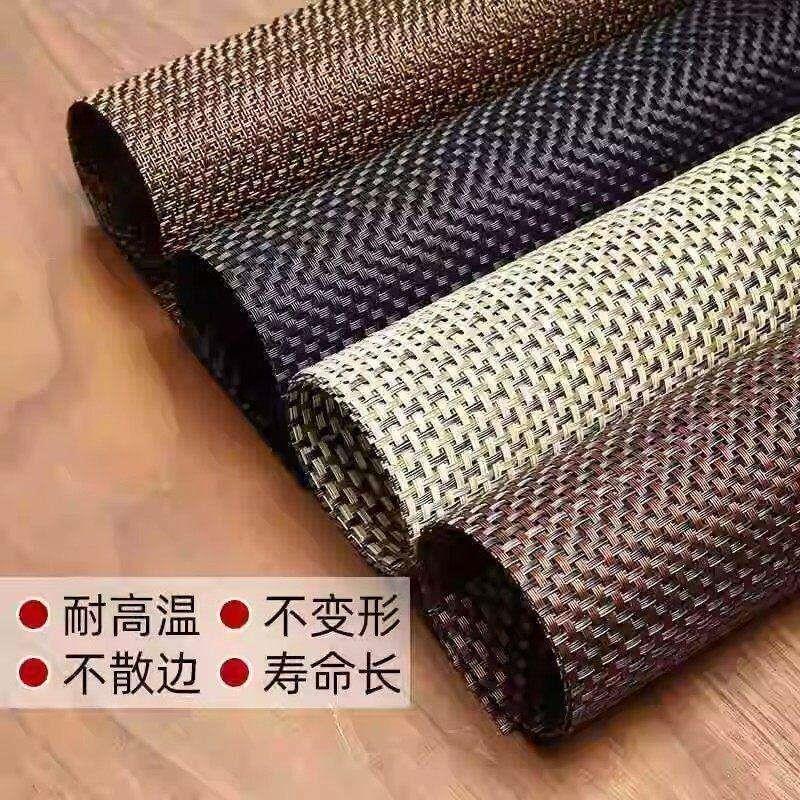 茶席垫子茶盘专用隔叶渣垫防水竹茶桌茶席台功夫茶具配件大全茶垫