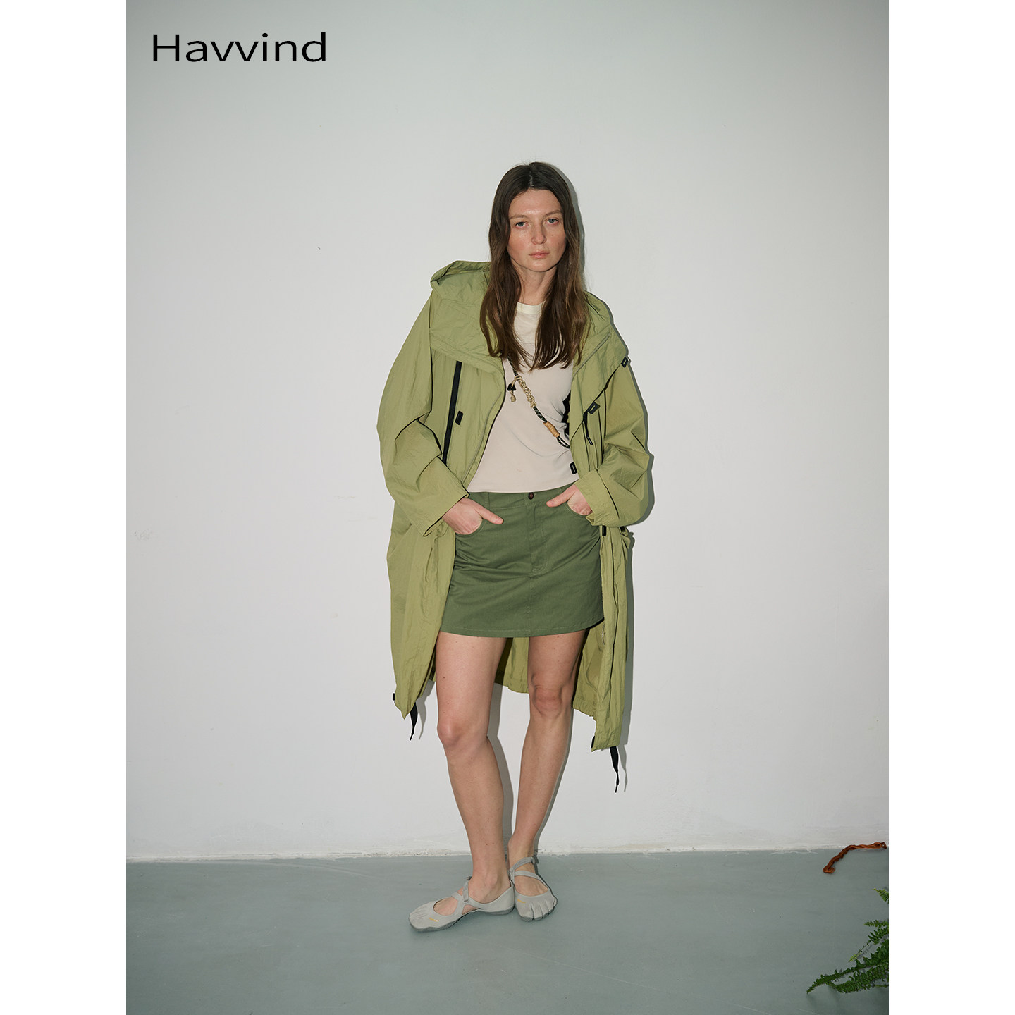 HAVVINDNimbus工装短裙裤图片