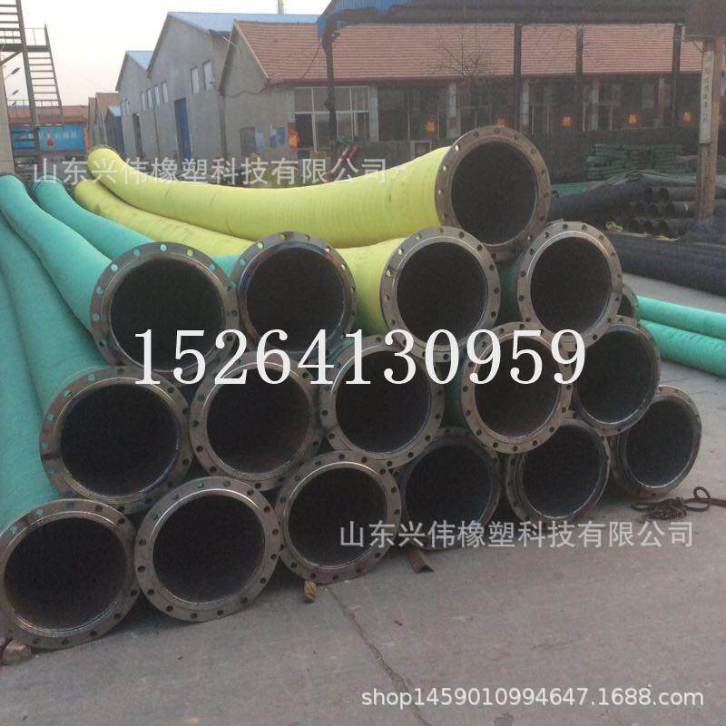 DN152mm159mm吸排泥抽沙耐磨胶管 钢丝埋吸管 埋线管 吸水管