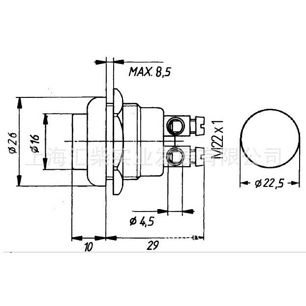 供应6JF 001 571-171,12V: 16A按扭开关启动