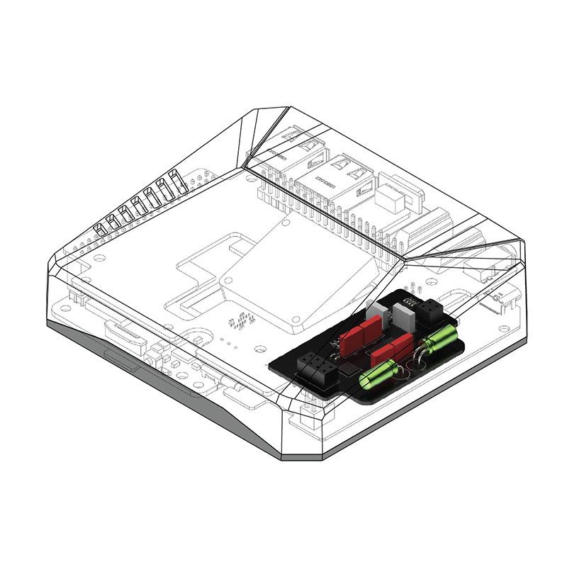 树莓派5代DAC声卡Argon ONE V3外壳扩展板PCM5122 BLSYS DA免驱