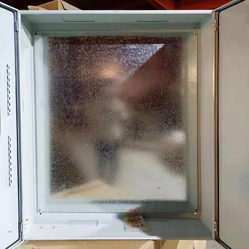 加大室内120*100明装加厚基业配电箱403铁锁对开门基业箱jxf