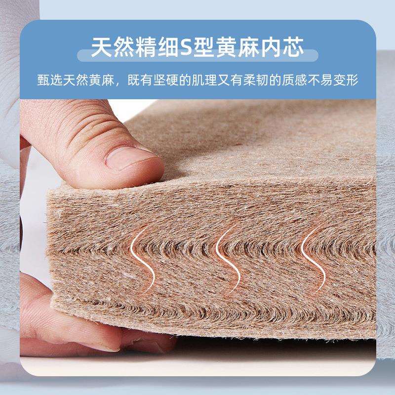 中老年人护脊专用天然黄麻床垫 卧室用加密邦尼尔弹簧床垫席梦思