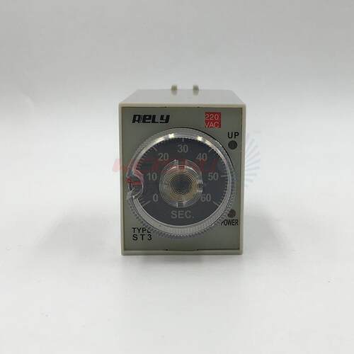 厂家直销ST3PF2无锡瑞莱RELY断电型60S时间继电器ST3PF1单档AC220